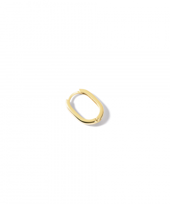 گوشواره طلا حلقه ای تک لنگه پیوند پرسته Parasteh کد 534001