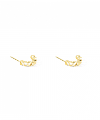 گوشواره طلا قلب جَزمین پرسته Parasteh کد 530985