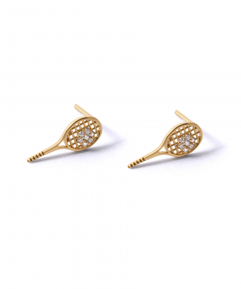 گوشواره طلا تنیس پرسته Parasteh کد 212846