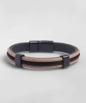 دستبند چرم مردانه کروم Corum کد 2511914