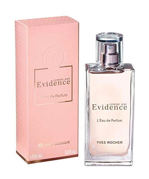 ادوپرفیوم زنانه ایوروشه Yves Rocher مدل Evidence حجم 100 میلی لیتر