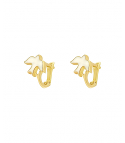 گوشواره طلا پرستو میو گلد Mio Gold کدE1445