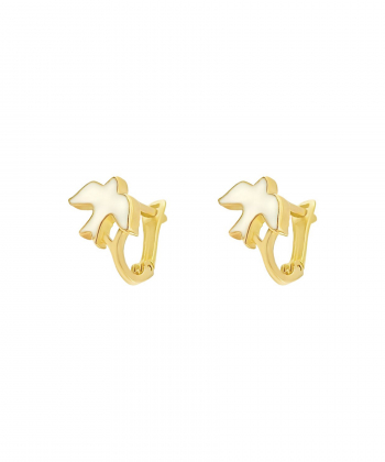 گوشواره طلا پرستو میو گلد Mio Gold کدE1445