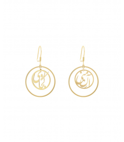 گوشواره طلا آن منی میو گلد Mio Gold کدE1644