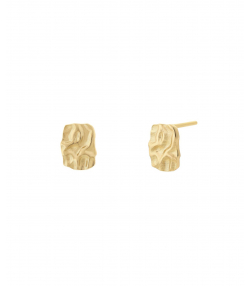 گوشواره طلا مستطیل میو گلد Mio Gold کدE1661