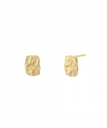 گوشواره طلا مستطیل میو گلد Mio Gold کدE1661