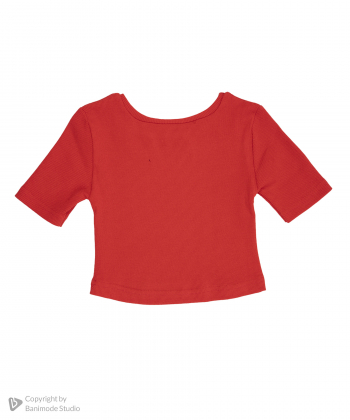 تیشرت کوتاه دخترانه تیتیش Teeteesh کد 14854