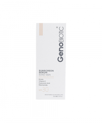 سرم ضدآفتاب مناسب صورت و گردن ژنوبایوتیک Geno Biotic حجم 30 میلی لیتر