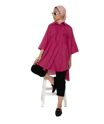 مانتو تابستانی زنانه سرژه Serge کد 216528