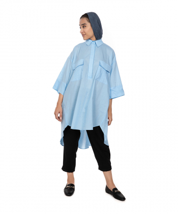 مانتو تابستانی زنانه سرژه Serge کد 216528