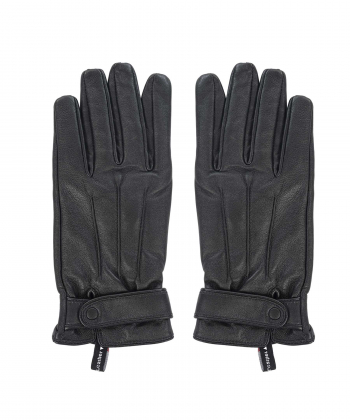 دستکش مردانه چرم طبیعی چرم مشهد Mashad Leather مدل R0542