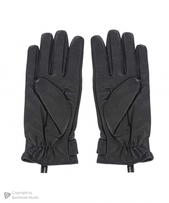 دستکش مردانه چرم طبیعی چرم مشهد Mashad Leather مدل R0542