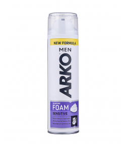 فوم اصلاح صورت آرکو من Arko Men مدل Sensitive حجم 200 میلی لیتر