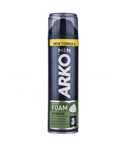 فوم اصلاح صورت آرکو من Arko Men مدل Hydrate حجم 200 میلی لیتر