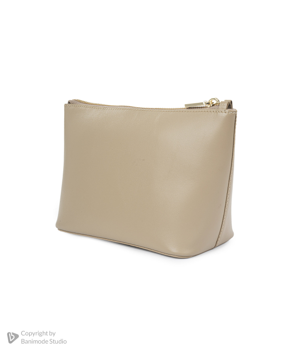 کیف آرایشی زنانه چرم طبیعی چرم مشهد Mashad Leather مدل L0828