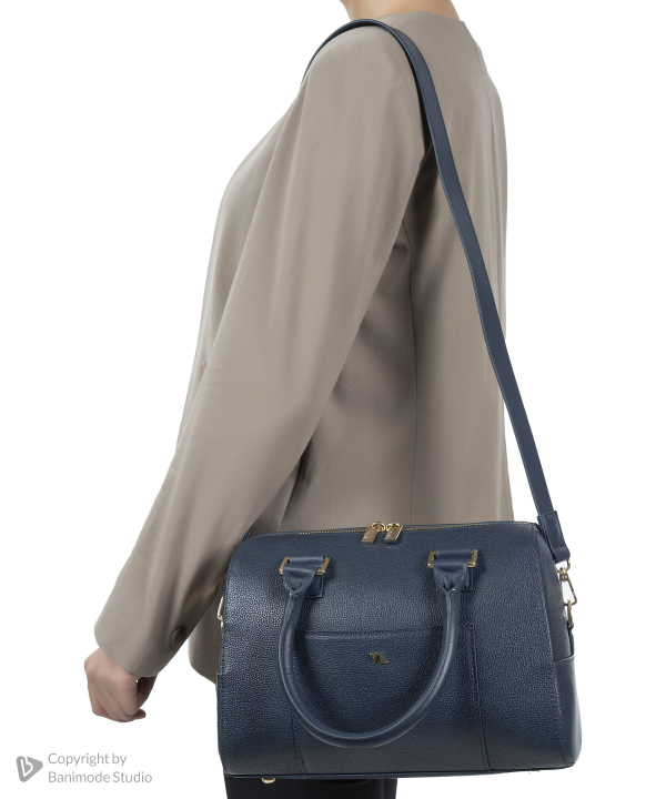کیف دوشی زنانه چرم طبیعی چرم مشهد Mashad Leather مدل S0912