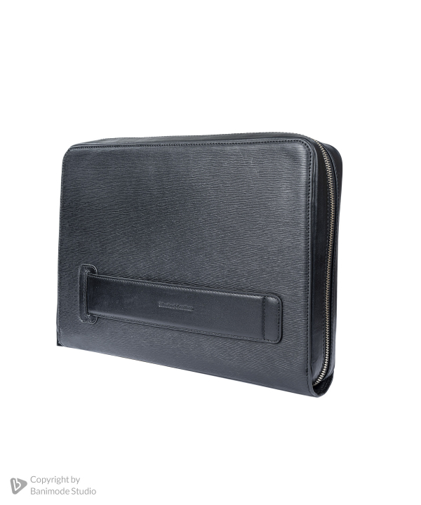 کیف کلاج مردانه چرم طبیعی چرم مشهد Mashad Leather مدل O0135