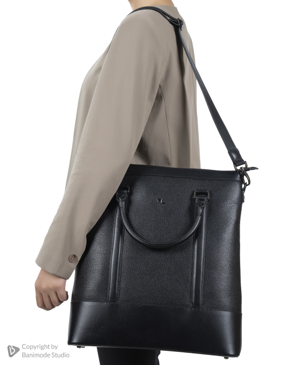 کیف دوشی چرم طبیعی چرم مشهد Mashad Leather مدل X5039