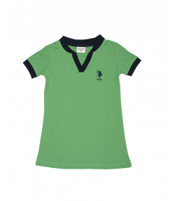 سارافون دخترانه یو اس پلو کیدز US Polo Kids کد 6013B5