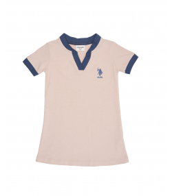سارافون دخترانه یو اس پلو کیدز US Polo Kids کد 6013B5
