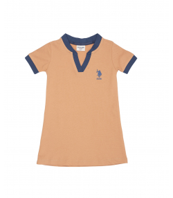 سارافون دخترانه یو اس پلو کیدز US Polo Kids کد 6013B5