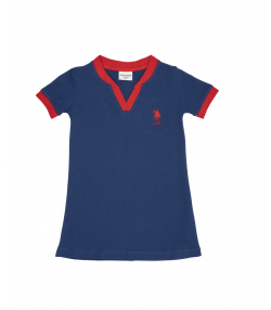 سارافون دخترانه یو اس پلو کیدز US Polo Kids کد 6013B5