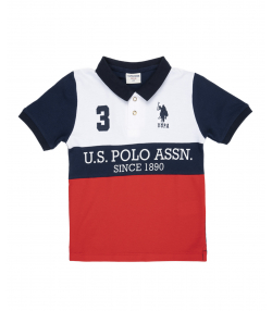 پولوشرت 3 تیکه یو اس پولو کیدز US Polo Kids کد 2013B11