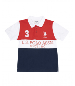 پولوشرت 3 تیکه یو اس پولو کیدز US Polo Kids کد 2013B11