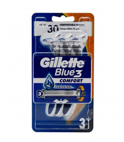 خودتراش ژیلت Gillette مدل Blue3 Comfort بسته سه عددی