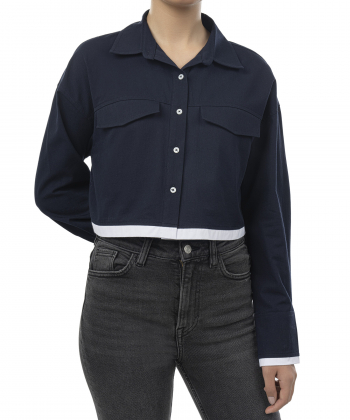 شومیز نخی آستین بلند زنانه ادورا مدل 15251725