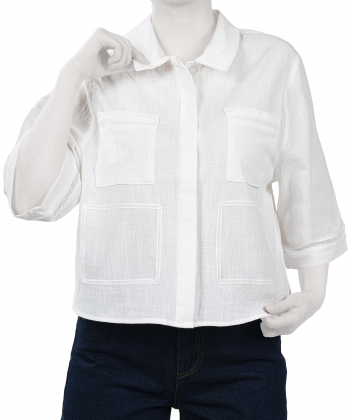 شومیز نخی زنانه جوتی جینز مدل 51731341