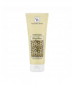 لوسیون بدن ویکتوریا رز Victoria Rose تمپتیشن مناسب پوست چرب حجم 250 میلی لیتر