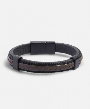دستبند چرم مردانه کروم Corum کد 2511902