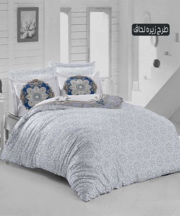 ست روتختی دو نفره 6 تکه تورکاز Turkaz کد 2046