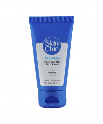ژل کرم کنترل کننده اسکین شیک Skin Chic حاوی عصاره جلبک دریایی حجم 50 میلی لیتر
