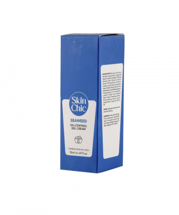 ژل کرم کنترل کننده اسکین شیک Skin Chic حاوی عصاره جلبک دریایی حجم 50 میلی لیتر
