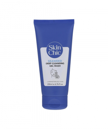 ژل شوینده صورت مناسب پوست چرب و مختلط اسکین شیک Skin Chic حجم 200 میلی لیتر