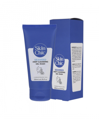 ژل شوینده صورت مناسب پوست چرب و مختلط اسکین شیک Skin Chic حجم 200 میلی لیتر
