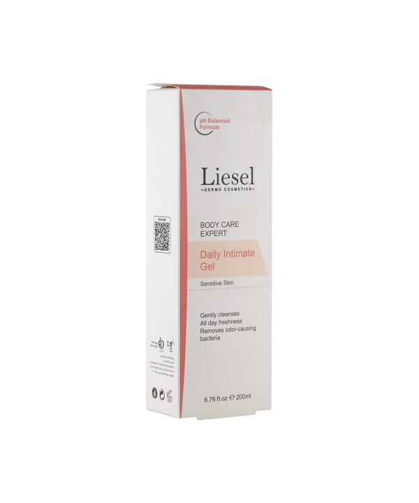 ژل بهداشتی بانوان لایسل Liesel مناسب انواع پوست حجم 200 میلی لیتر