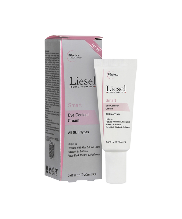 کرم دور چشم اسمارت لایسل Liesel مناسب انواع پوست حجم 20 میلی لیتر