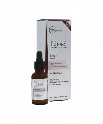 سرم ضد چروک رتینول اسمارت لایسل Liesel مناسب انواع پوست حجم 30 میلی لیتر