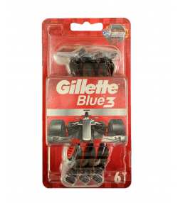 خودتراش ژیلت Gillette مدل Blue3 بسته 6 عددی