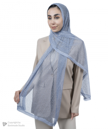 شال توری زنانه نوولاشال Novella shawl کد 55212