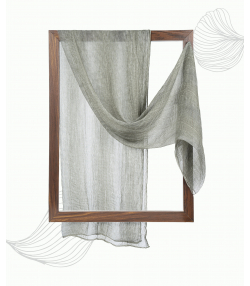 شال ابریشم زنانه نوولاشال Novella shawl کد 55211