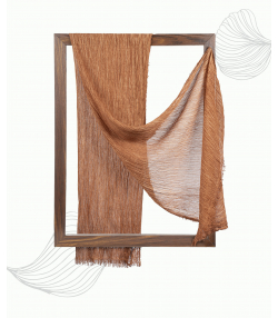 شال نخی سنگشور زنانه نوولاشال Novella shawl کد 55213