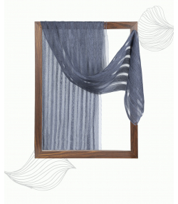 شال حریر ابریشم زنانه نوولاشال Novella shawl کد 55215