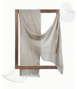 شال نخی سنگشور زنانه نوولاشال Novella shawl کد 55213