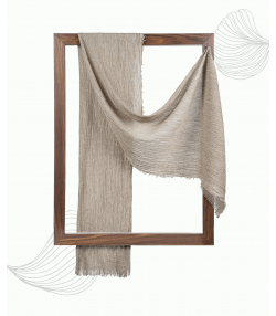 شال نخی سنگشور زنانه نوولاشال Novella shawl کد 55213