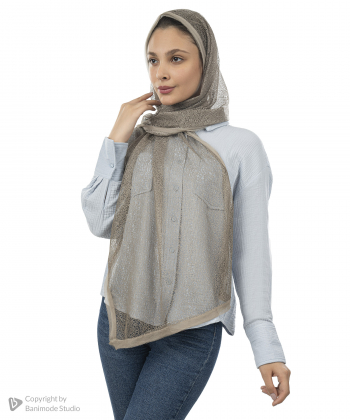 شال توری زنانه نوولاشال Novella shawl کد 55212