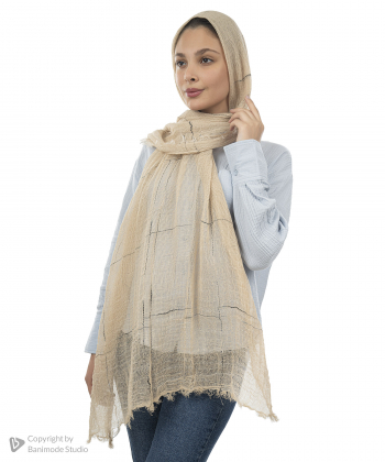 شال کنفی زنانه نوولاشال Novella shawl کد 55214